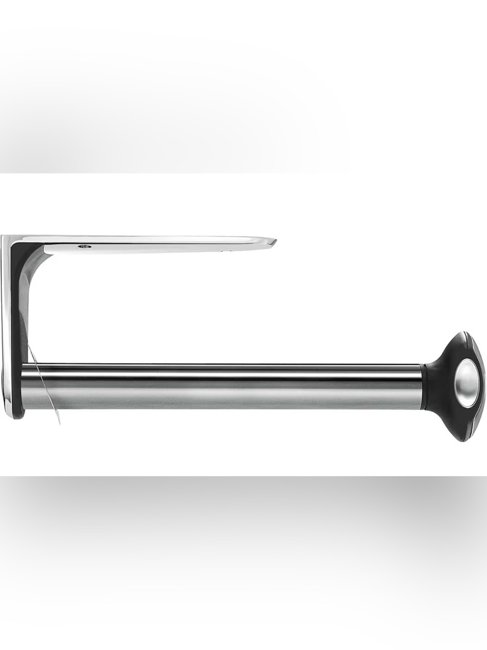 simplehuman Paper Towel Holder w quick release knob wall mount